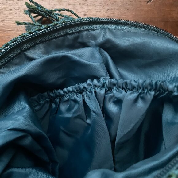 The Sak Crochet Crossbody Bag Boho Multicolor Knit Purse Tassel Festival Hippie - Picture 6 of 6